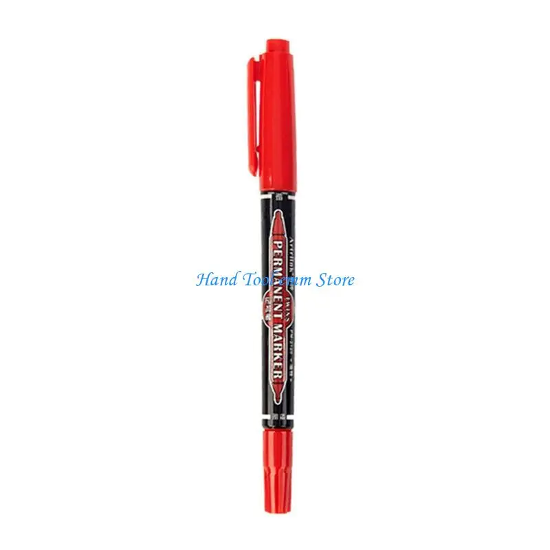 H37F 10Pcs Auto Care Writing Pen with Fine And Broad Tip For Car Windshield Sticker