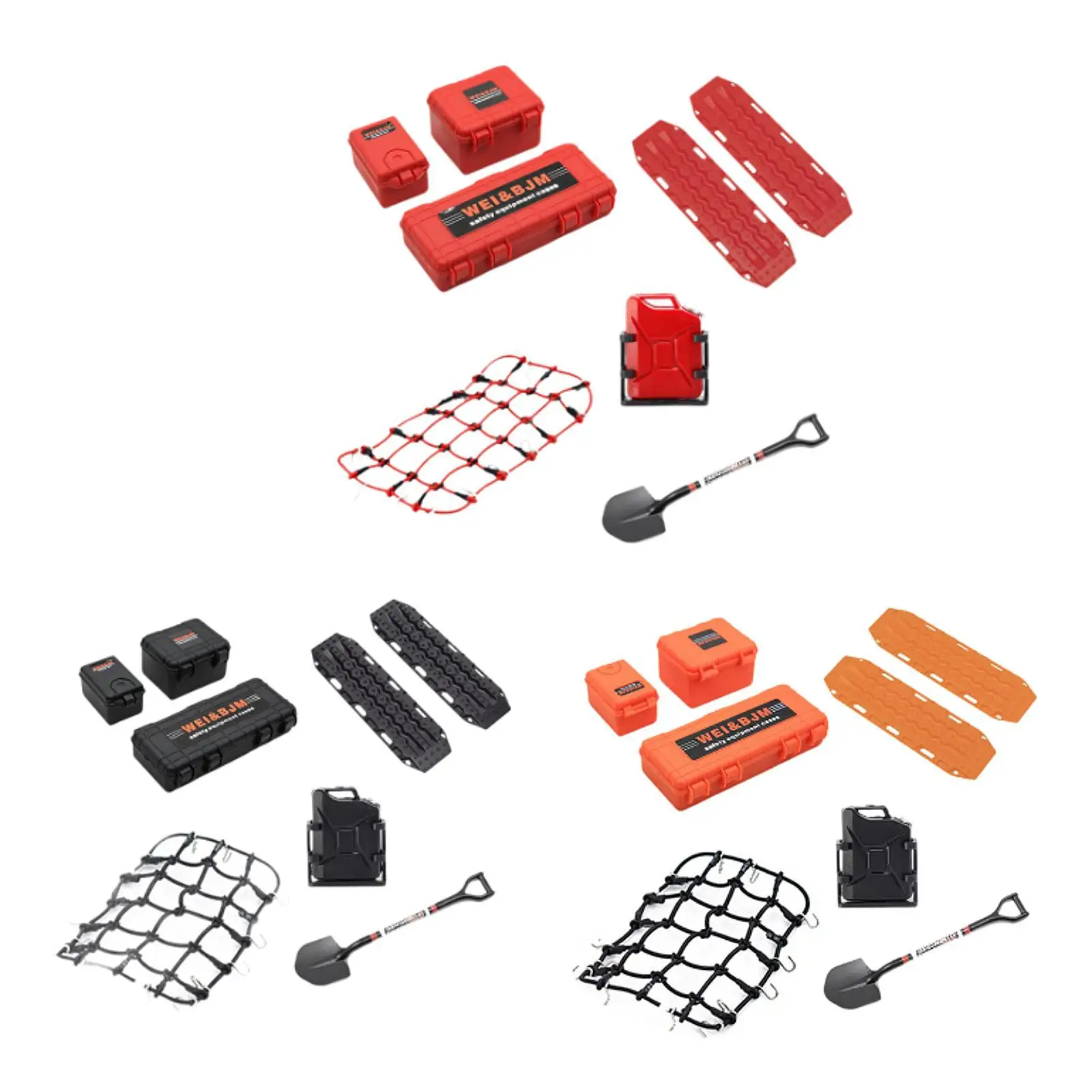 RC Car Roof Decoration Spare Parts Luggage Net for 1/10 90046 RC Crawler Car