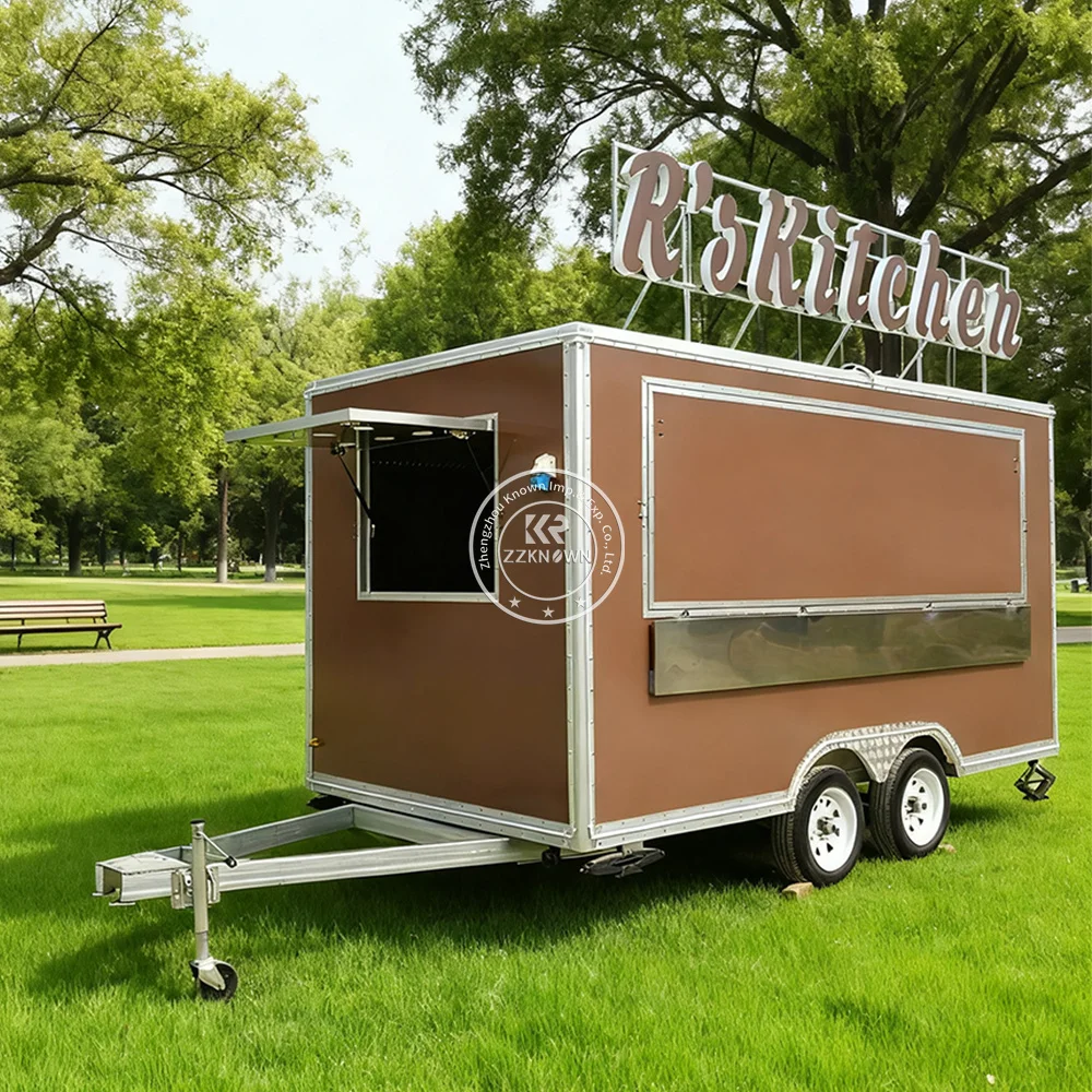 

Multi-function Outdoor Street Food Truck Car Custom Mobile Catering Snack Food Trailer Manufactures for Sale