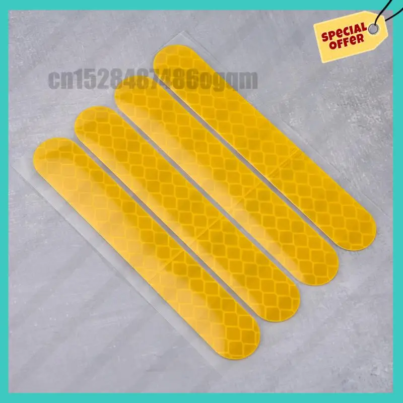 

-ABJZ Reflective Stickers Waterproof Warning Strip Night Reflective Stickers For Ninebot Max G30 Electric Scooter Decoration