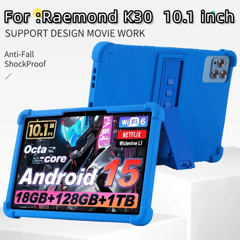 

Для Raemond K30 10,1-дюймовый планшет Raemond K80, приятный для детей, мягкий силиконовый регулируемый чехол-подставка