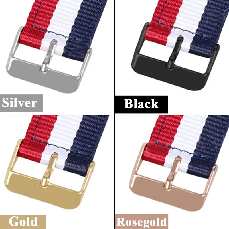 17mm 19mm 20mm Nylon Canvas Watch Band for SWATCH Bracelet Replacement Wrist Band Men Women Watch Accessories Belt Fabric Strap