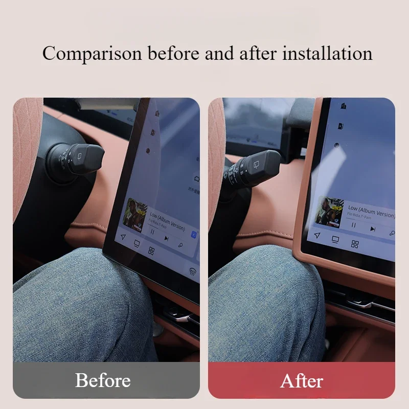 For Changan UNI-Z Auto Central Control Protective Cover Special Product Screen Display Silicone Frame Car Decoration Accessories