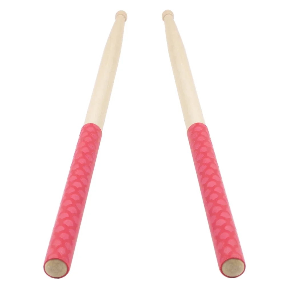 

Drum Stick Drumsticks Grips 7A 5A 5B 7B Cross-linked Polyethylene Non-slip Sleeve Fish Scale Pattern Sticks 1 Pair