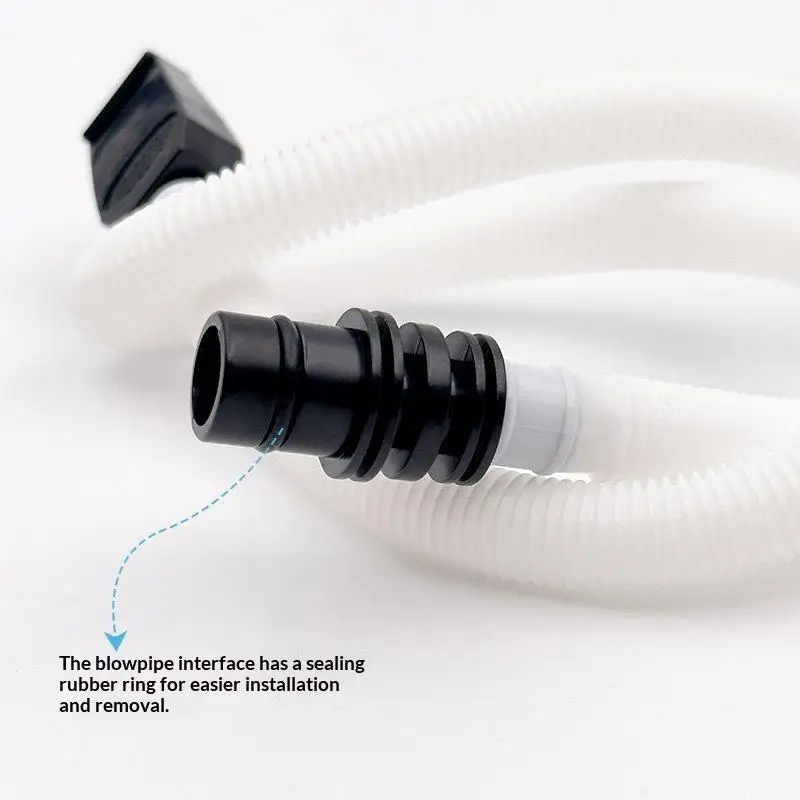 ABS Melodica Flexible Tube Currency Replaceable Melodica Tube Mouth Security Stretchable Pianica Mouthpiece Blowpipe 1PC