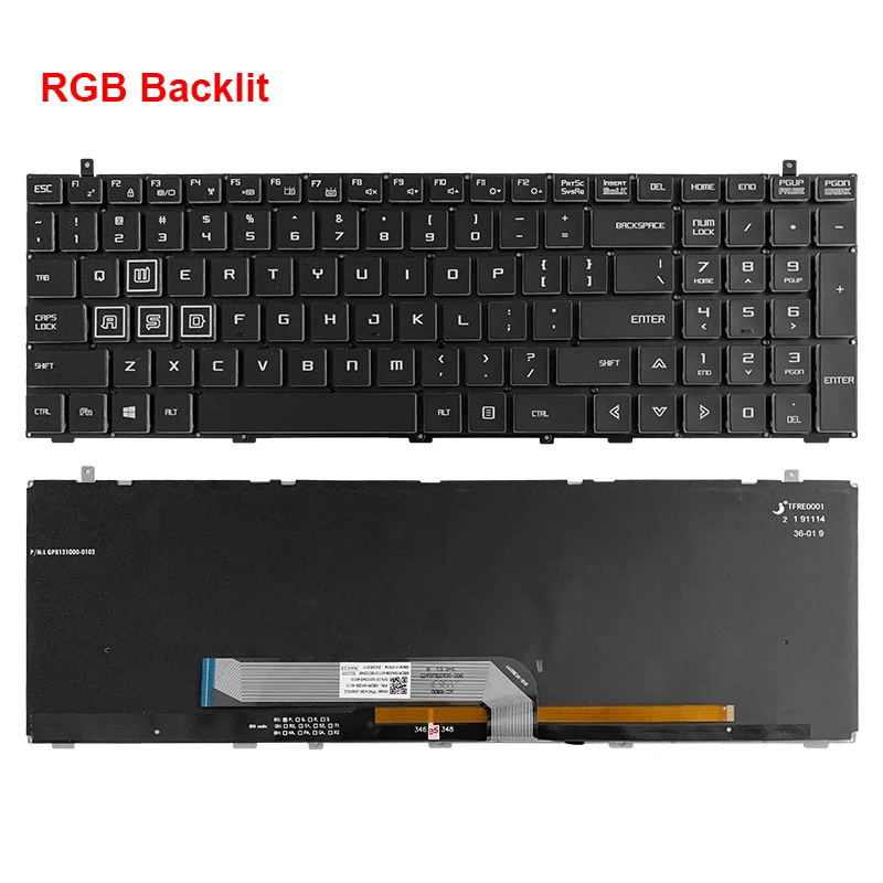 Imagem -03 - Teclado de Substituição do Portátil Compatível para Machenike T90 Plus X3-s X8ti-s x8 Pro T7-a P760 Novo