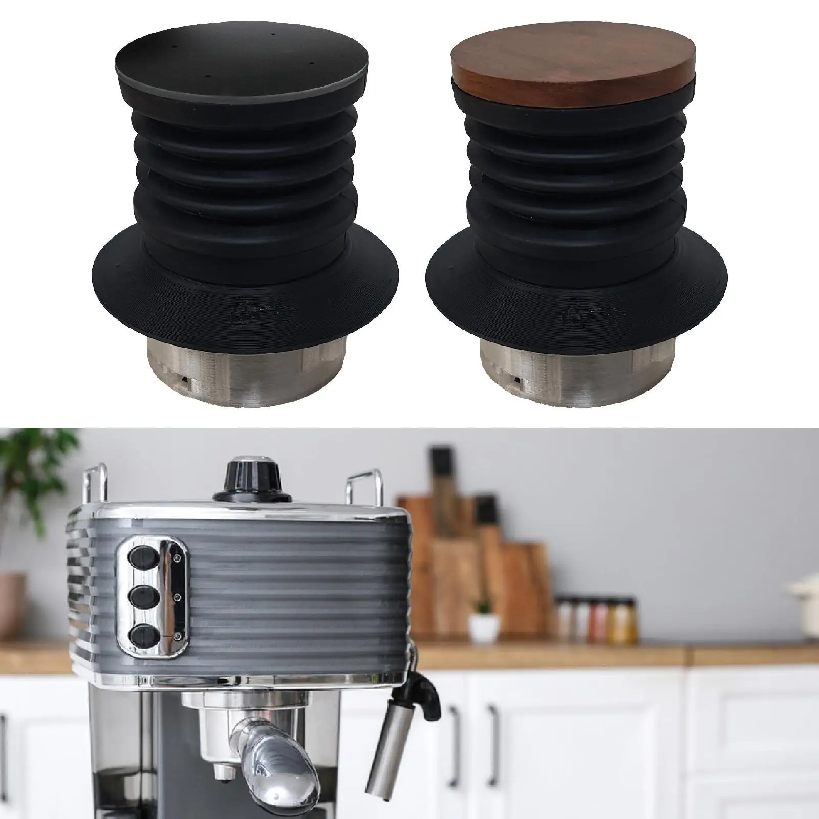 Single Dose Hoppers Cleaning Tool Replacement Reusable Accessories Grinder Air Blower Silicone Blowing Bean Bin for Household