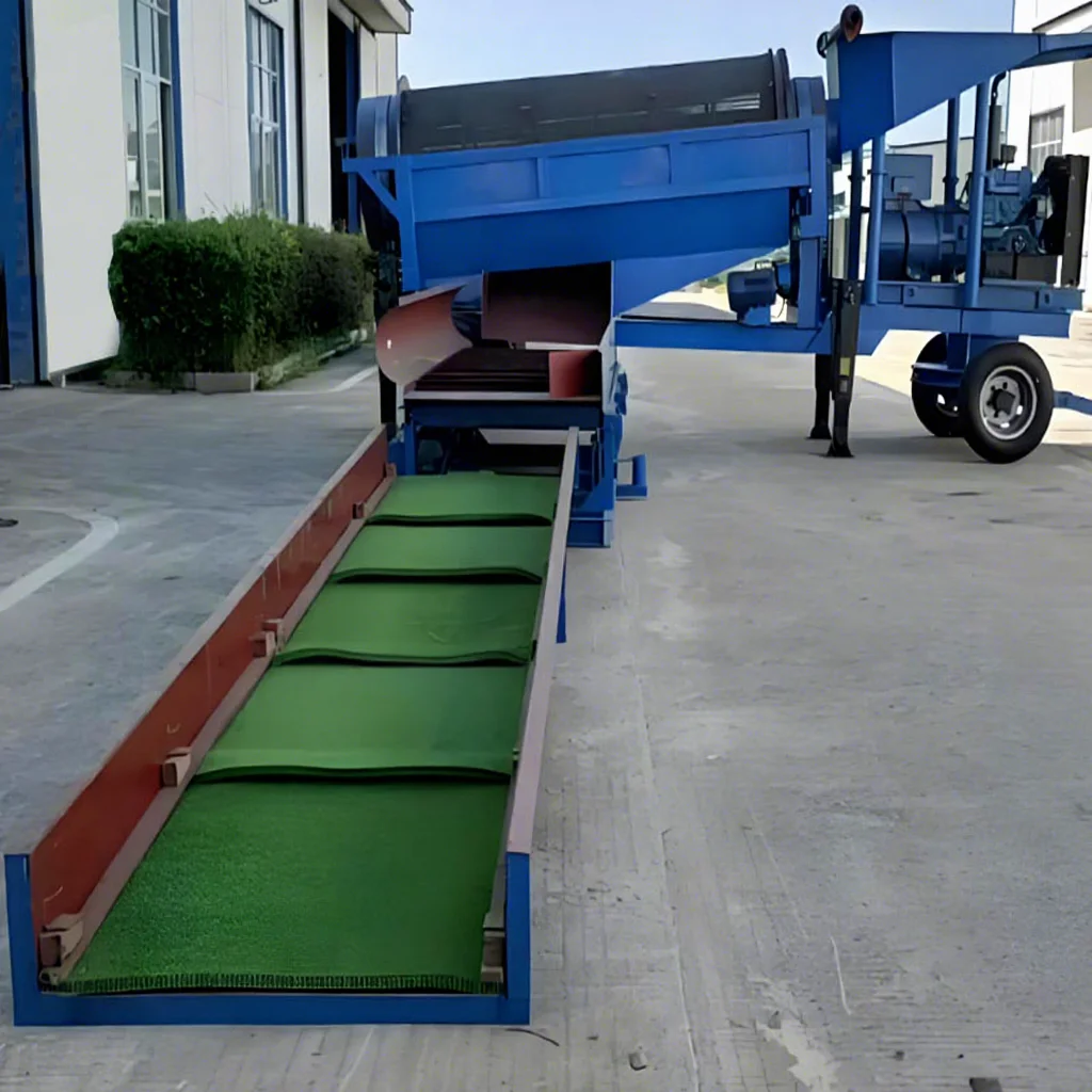 

Высокоэффективное портативное оборудование для добычи золота: настраиваемая шлюзовая установка для аллювиального золота