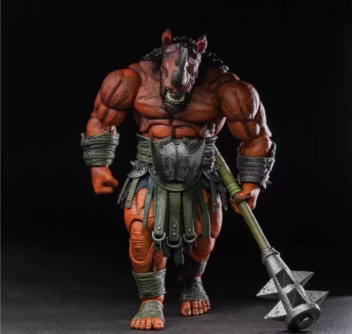 متوفر في المخزون معركة Gladiator of Glory LACC Los Angeles Exhibition Limited Red Rhino Rhino Man Spot