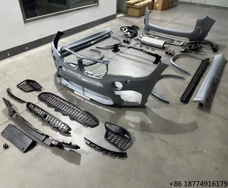 

Factory Original Car Bumper for X5 Surround F15 Modified Upgrade X5M Bodykit Front Bumper Rear Bumper Assembly Body Kit