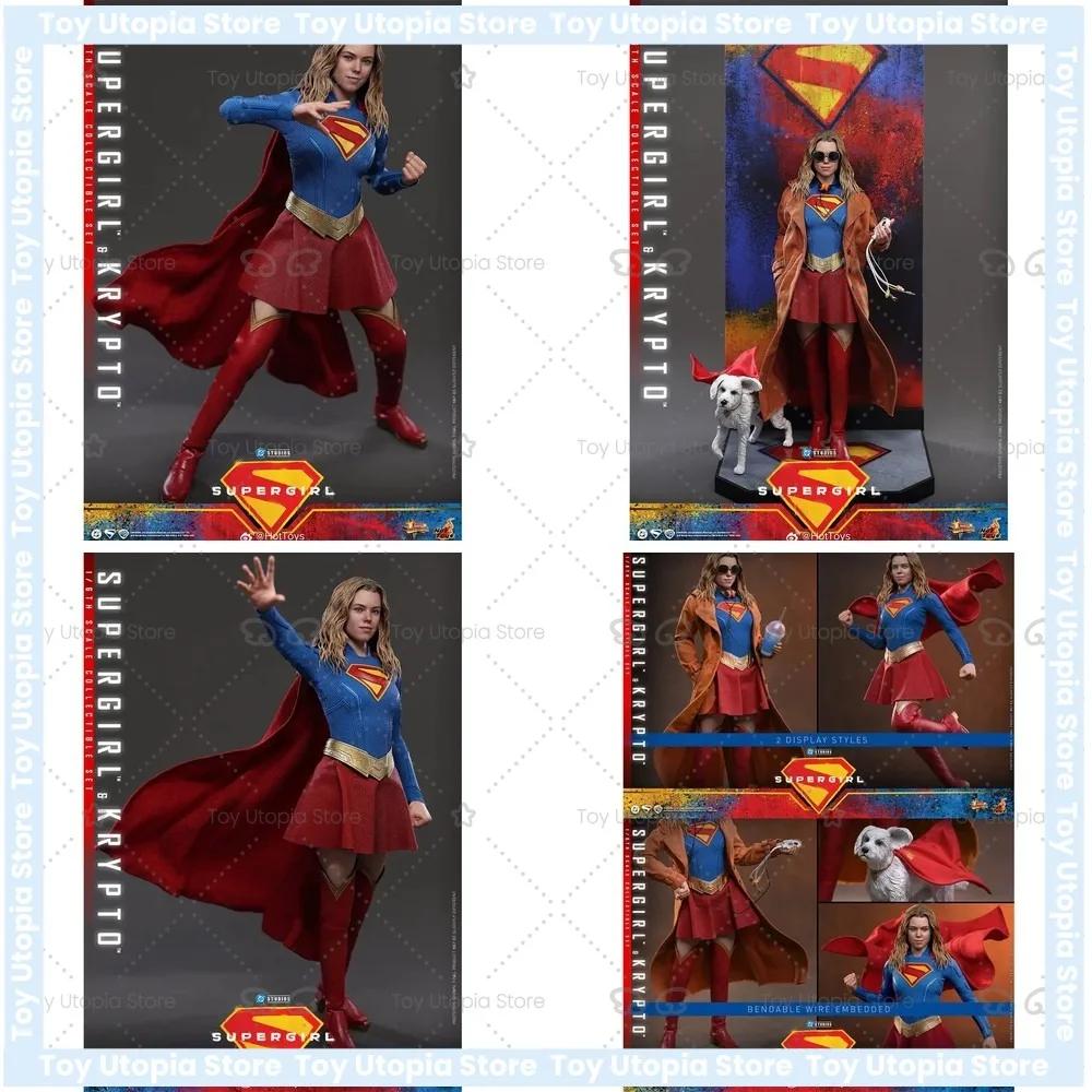 

Hot Toys MMS869 1/6 Super Girl & Little Krypton Collectible Figure Set Pre-Order Action Toy