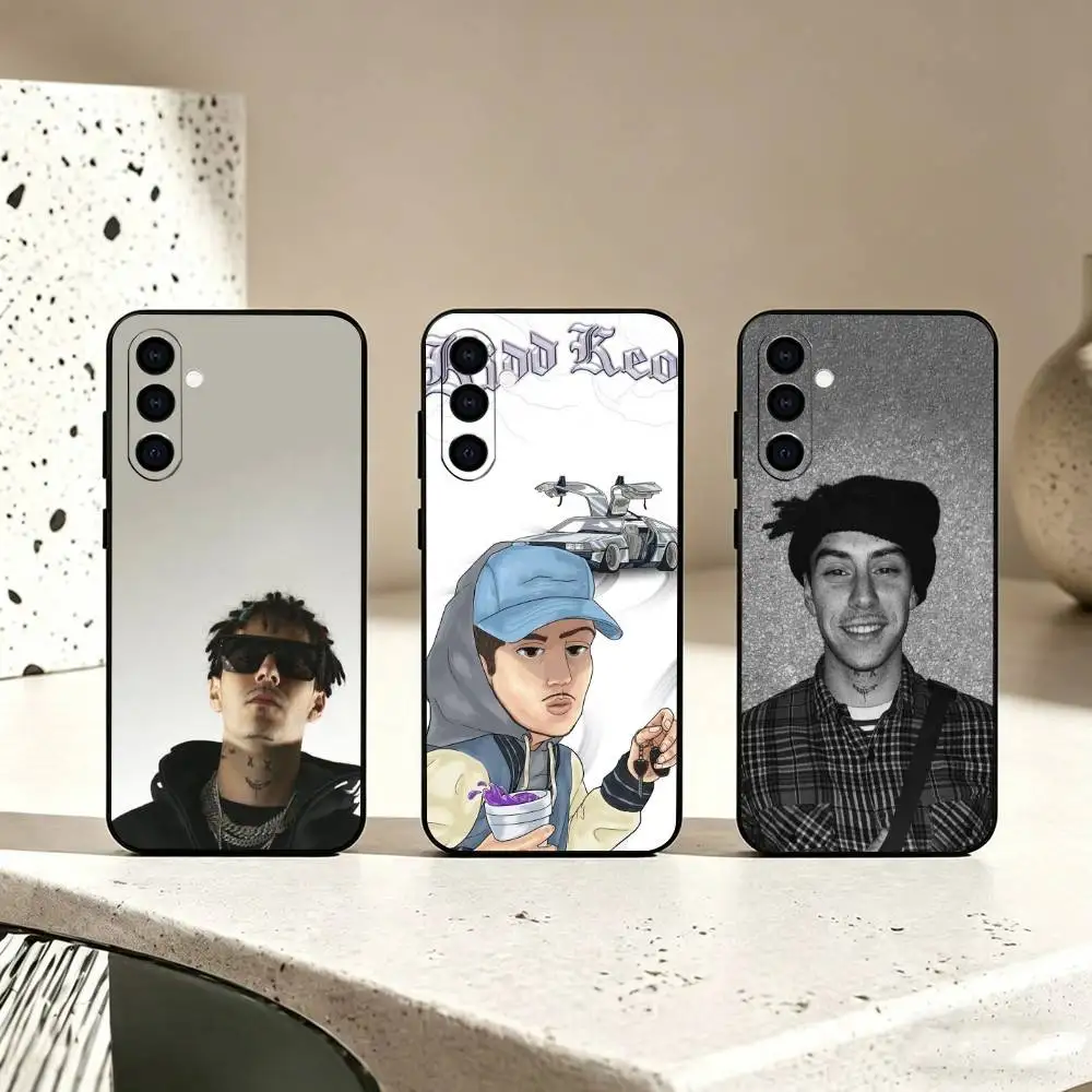 Kidd Keo Cool R-Rapper gift Phone Case For Samsung Galaxy A73,A72,A71,A70,A53,A52,A51,Soft Silicone Black Cover