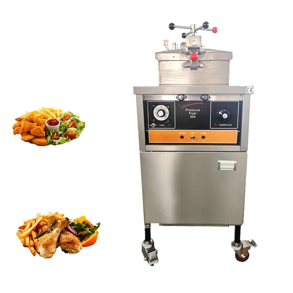 Deep Fryer Chicken Pressure Fryer Machine Restaurants Equipment Stainless Steel Commercial Chicken Broaster Chicken Fryer