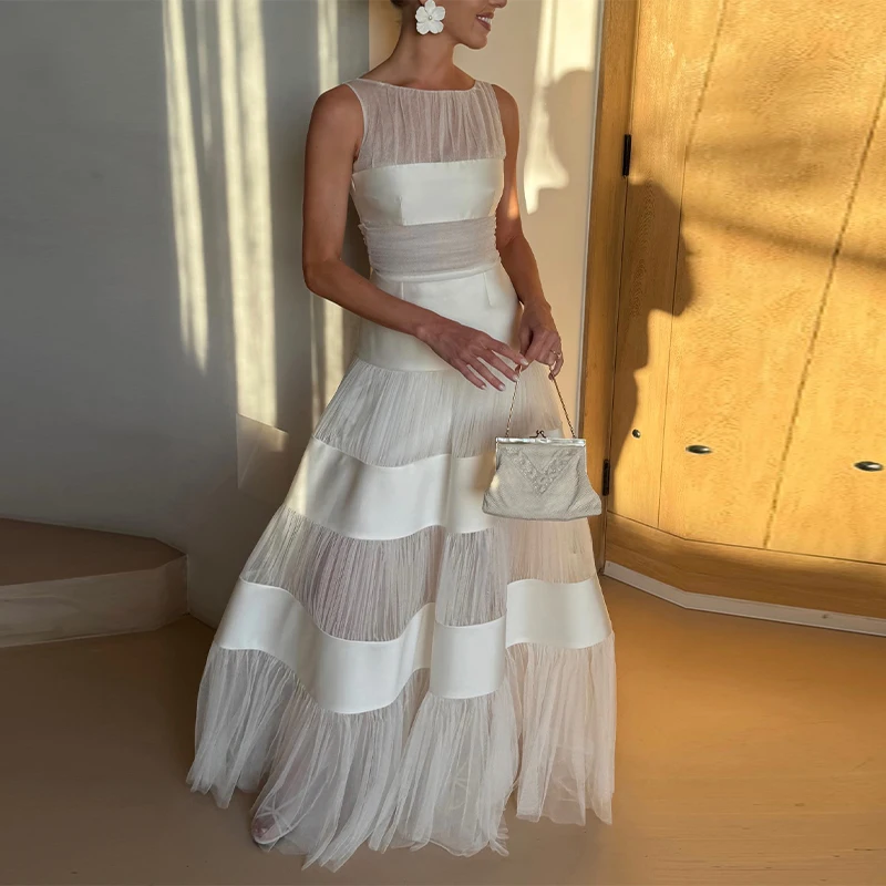 Lady Chic Beyaz Kolsuz Patchwo - Women'S Formal Dinner Wear incelemesi ve fiyatı