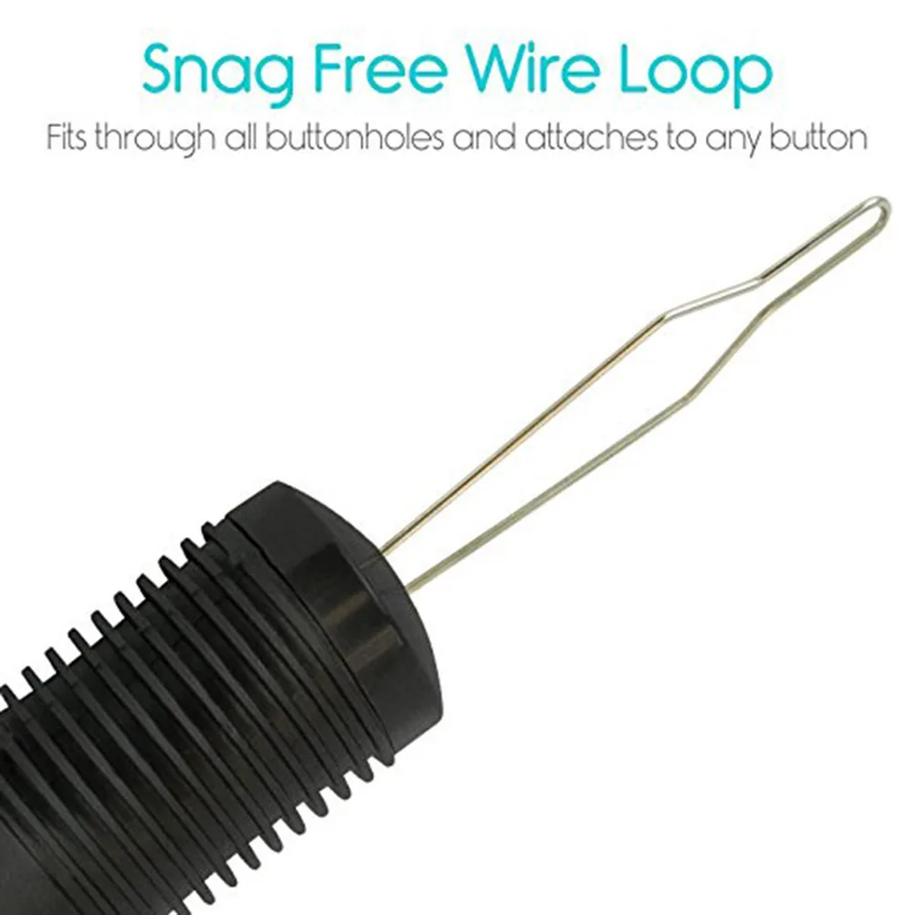 

2Pcs Button Assist Device Dressing Aids Universal Wire Loop for Fast Buttoning and Zipper Pull Comfortable Grip