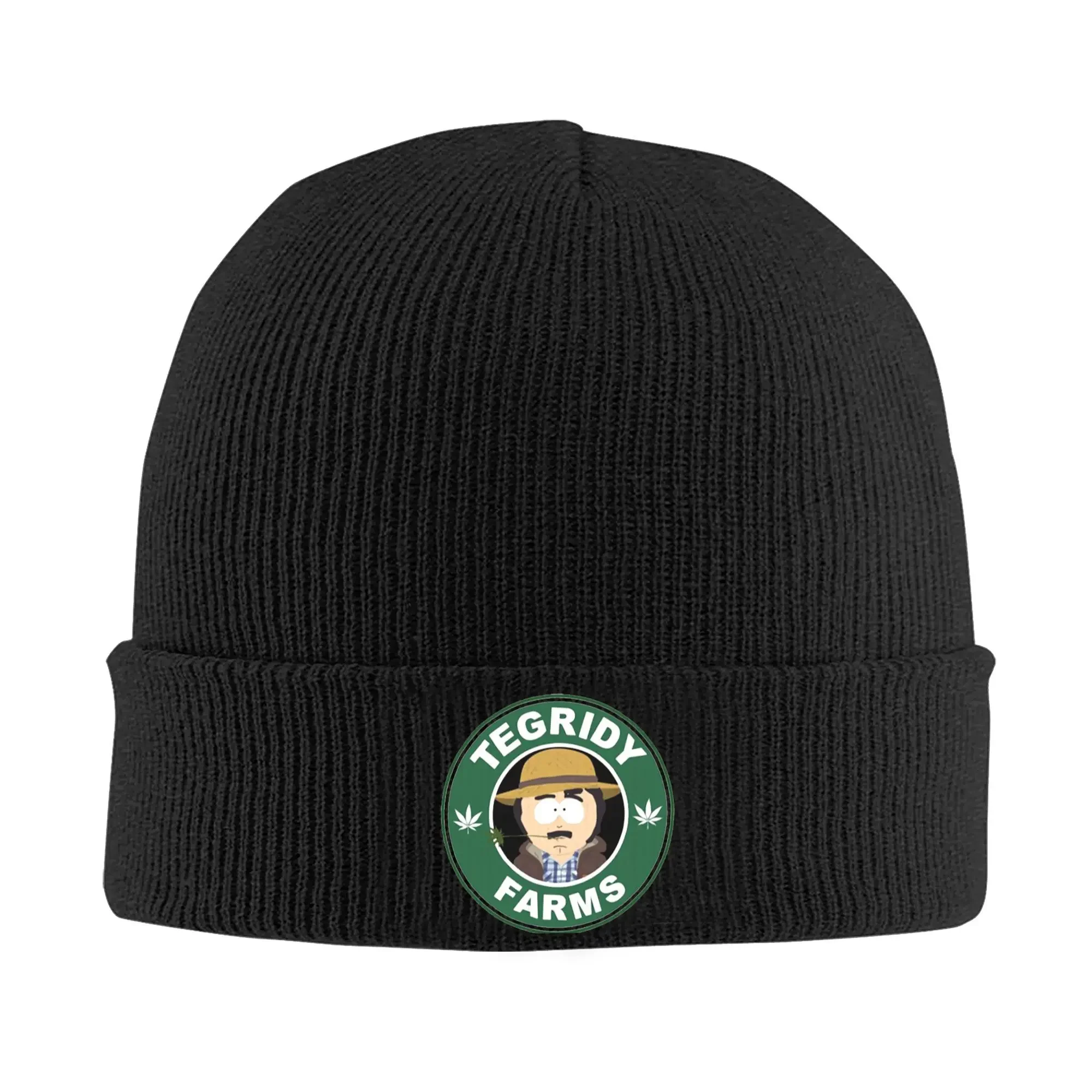 Tegridy Farms Weed  Hat Autumn Winter Beanie New Southparks  Caps Female Male Acrylic Skullcap