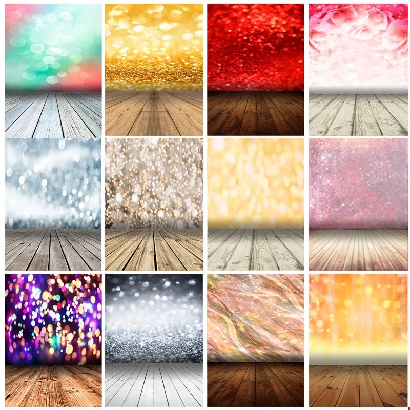 

Vinyl Abstract Bokeh Photography Backdrops Props Glitter Facula Wall And Floor Photo Studio Background 21222 LX-051