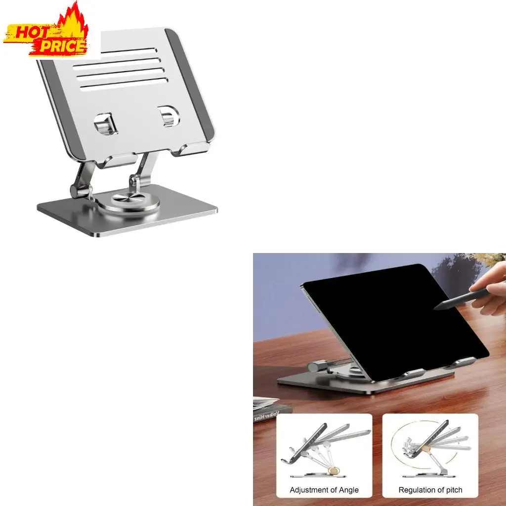 

Laptop Stand Desk Adjustable Height 360 Degree Rotatable Laptop Rack Desk