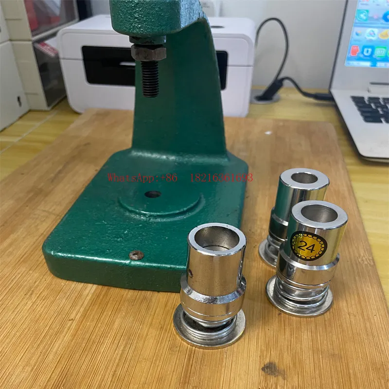 Manual Bag Pressing Button Machine, Clothing Bag Button Tool, Manual Material Mold Button Machine