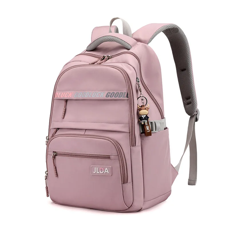 

Girl School Backpack Youth Large Capacity Backpacks Nylon Schoolbag Daypack Multi Pockets Casual Rucksack Travel Bag Backpacks