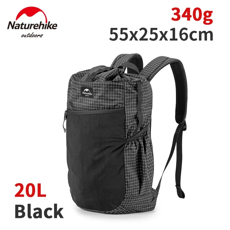 

Naturehike Xpac Backpack Bag Ultralight Waterproof Knapsack 20 Liters Travel Rucksack Ultralight Outdoor Camping Hiking