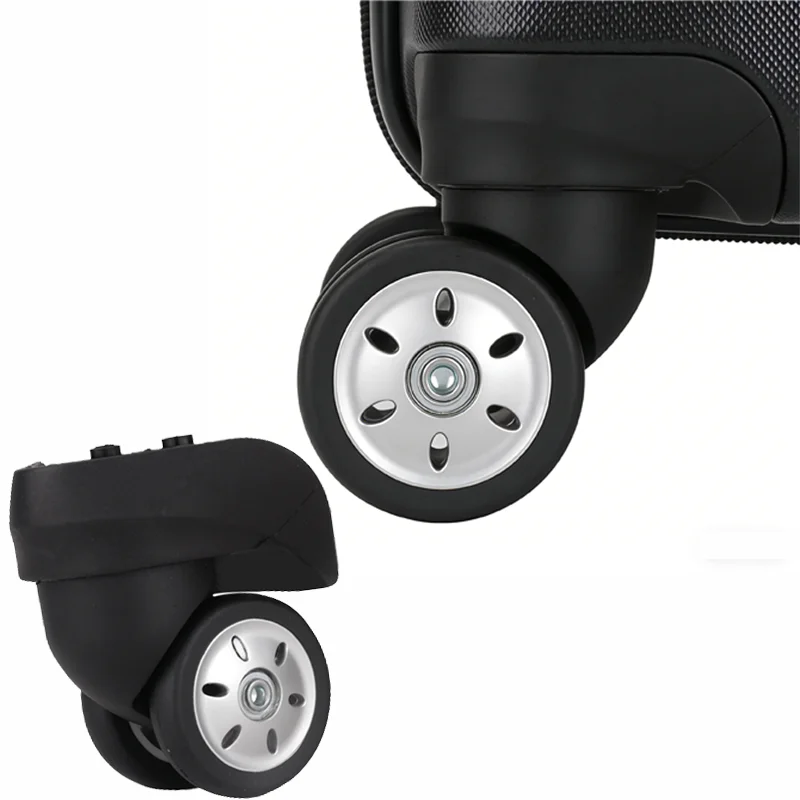 For V56 Luggage Replacement Wheels Silent Rollers Durable Construction Delivers a Smooth Quiet Luggage Travel Experience