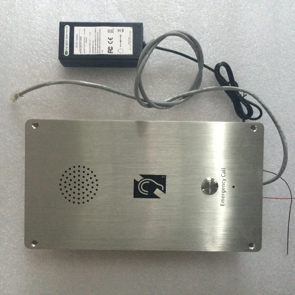 2025 hot sale KNTECH IP Elevator  System - Emergency Call with Public Address | Waterproof Corded Telephone for M