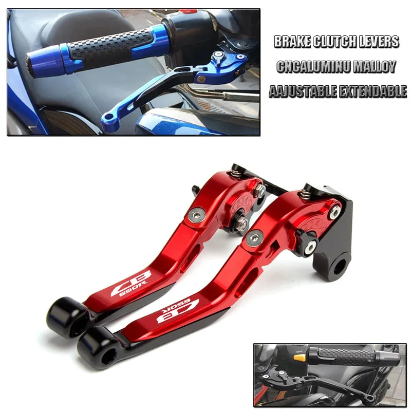 

Для Honda CB650R E-Clutch 2024- рычаги сцепления для CB 650R CB 650 R складные выдвижные тормозные ручки