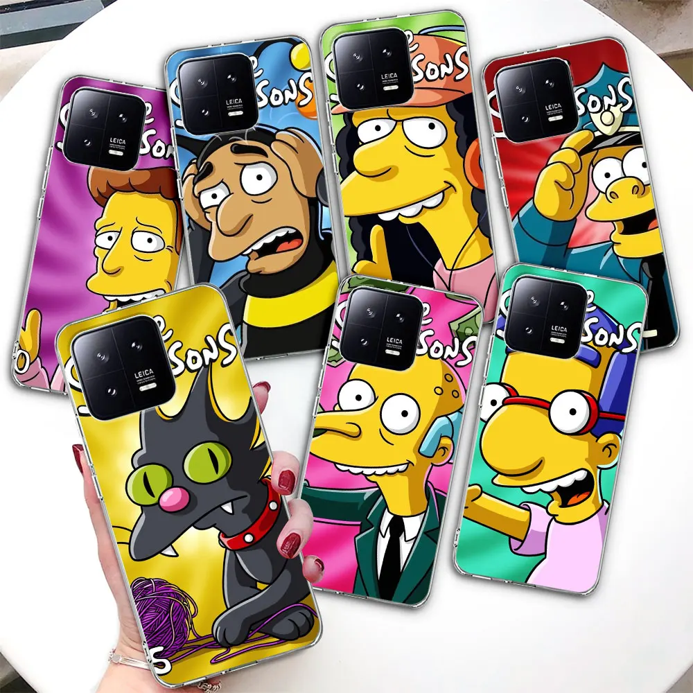 The Simpson Homer Jay Case for Xiaomi Mi 11T 13 11 10T 8 9 CC9 A3 CC9E 11i 12 12X 8 9T Pro 10 Lite Silicone Phone Cover Bolsa