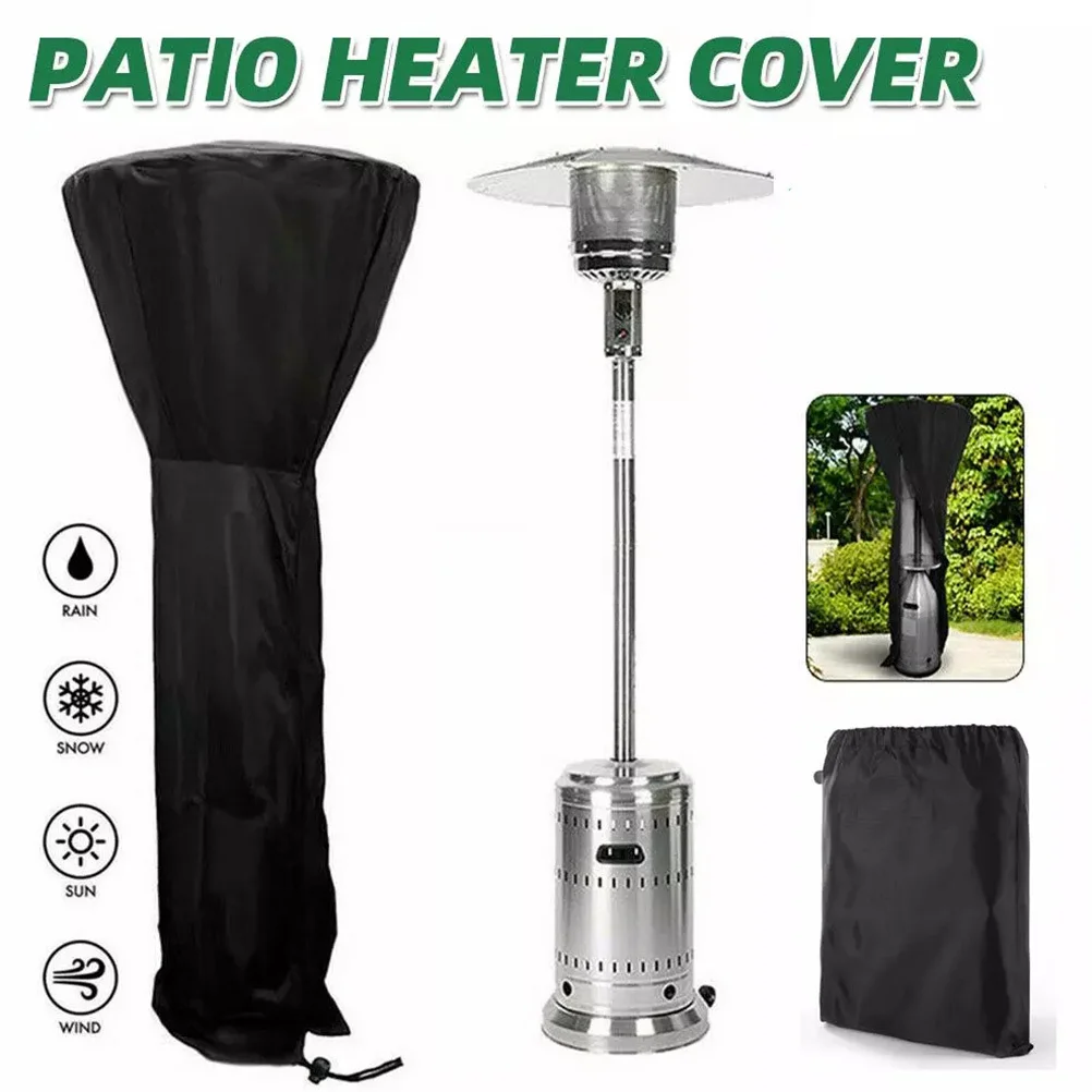 

1pc Patio Oxford Garden Courtyard Storage Waterproof Patio Courtyard Oxford Cloth Heater Heater Rain Cover Outdoor Rain Cover