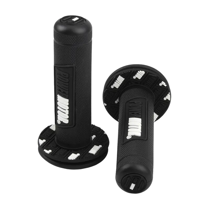 Universal Motorcycle Grips 7/8 In 22mm 24mm Handlebar Protection Accessories Dirt Bike Off-Road Rubber Gel Hand Grip Powermotor - Image 10