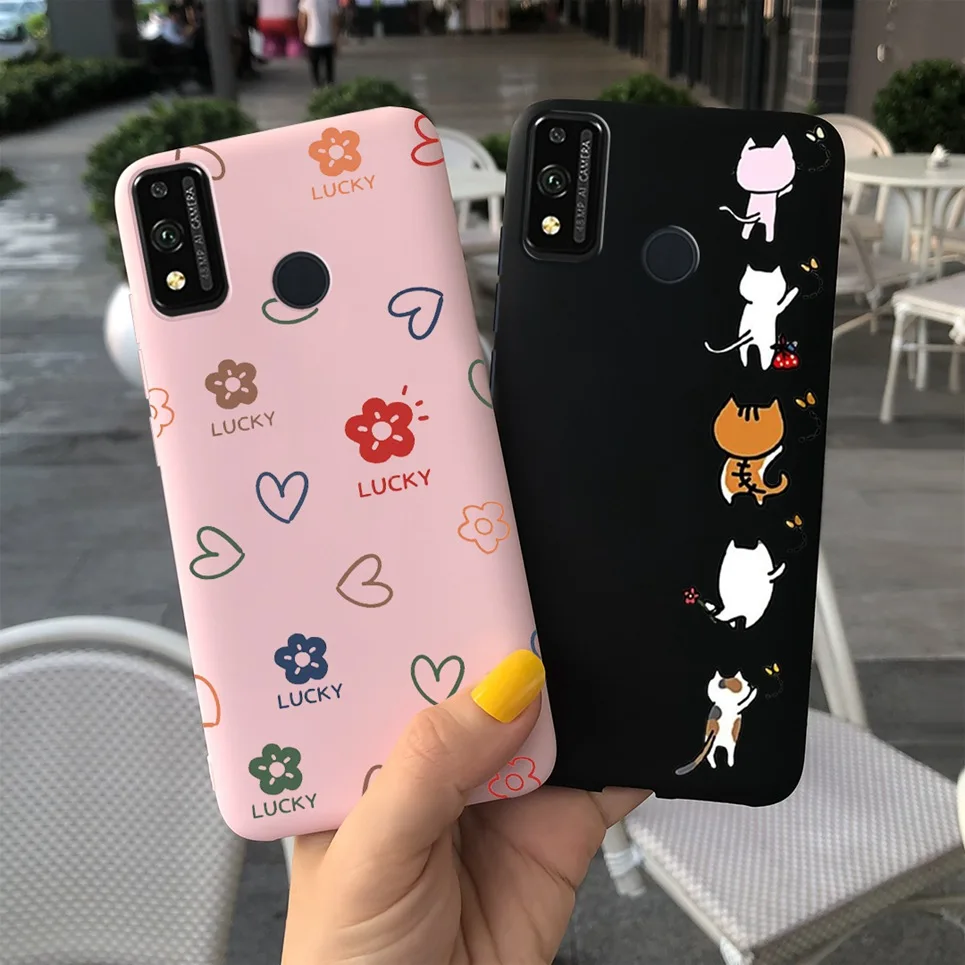 Custodia per telefono Color Block per Huawei Honor 9x Lite Honor 9x 8x custodie per Cover paraurti antiurto sottile Etui On Honor 6X Honor8x Funda