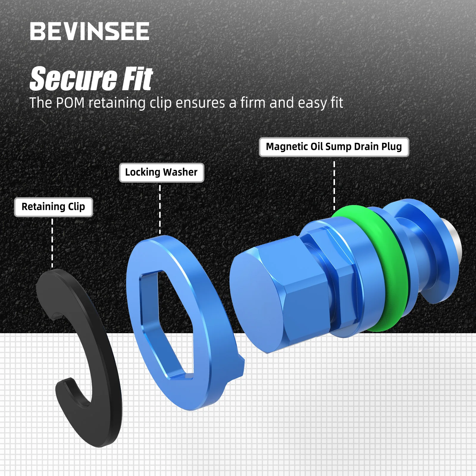 

For EA888.3 Engine Magnetic Oil Sump Drain Plug for Audi S3 A3 8V for VW for Golf 7/7.5 GTI R for SEAT Leon III 5F for Skoda