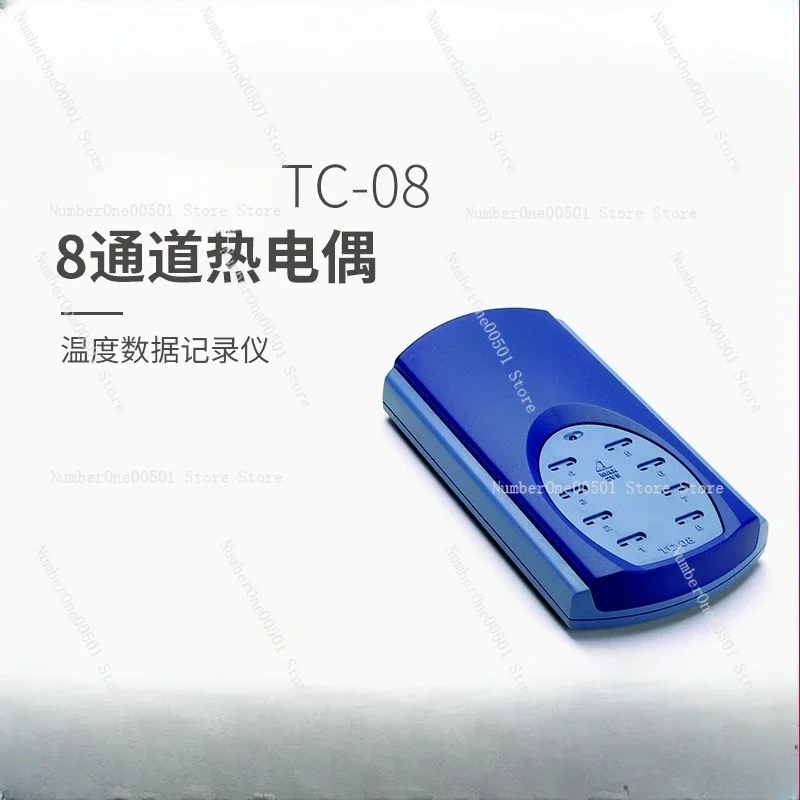 TC-08 High Precision Portable 8-Channel Thermocouple Sensor Temperature Data Recording Instrument