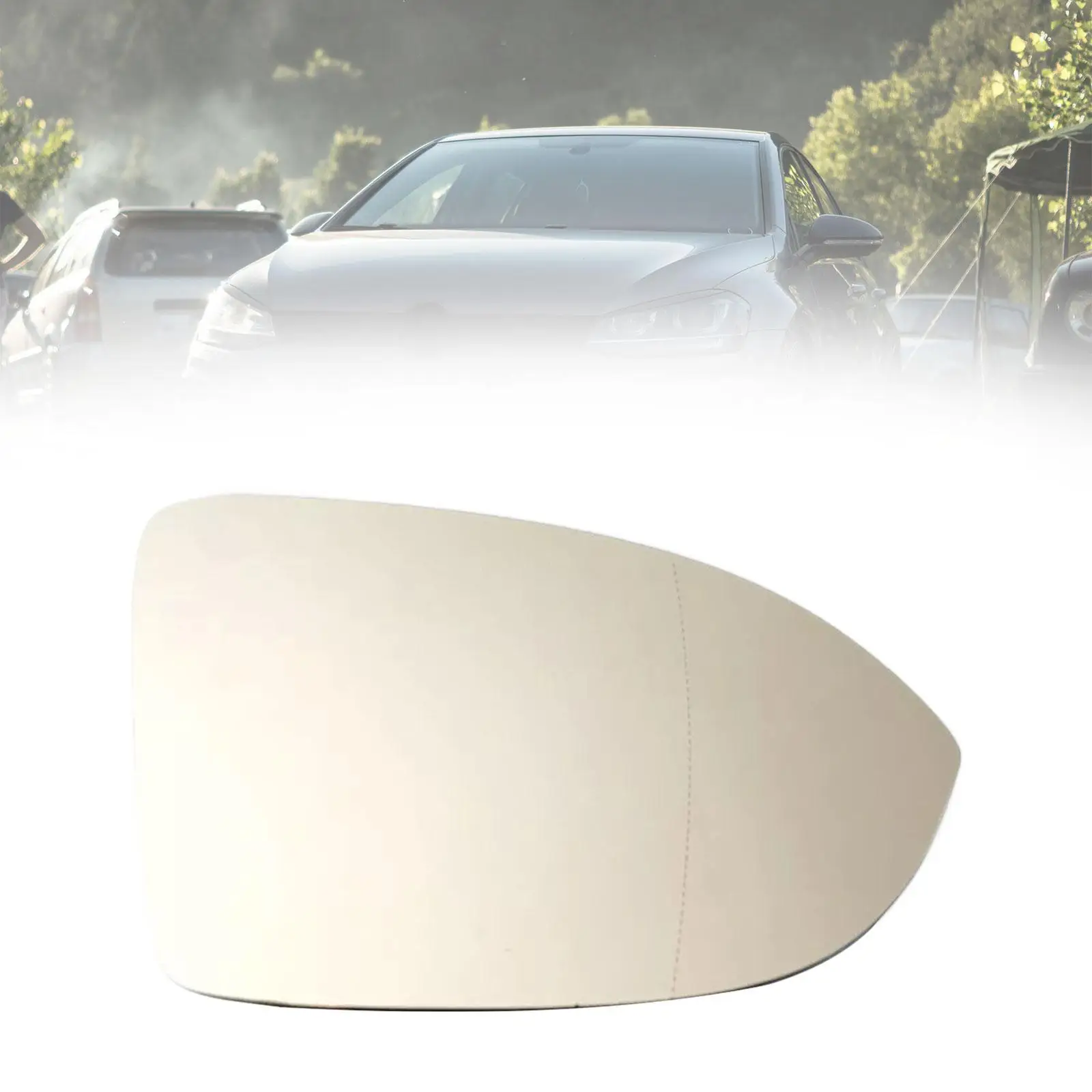

Right Side 5H0857522 Anti Glare Heated Mirror Glass for Volkswagen Golf GTI 2020-2023 8 2020-2023 ID3 2021-2023 R 2020-2023