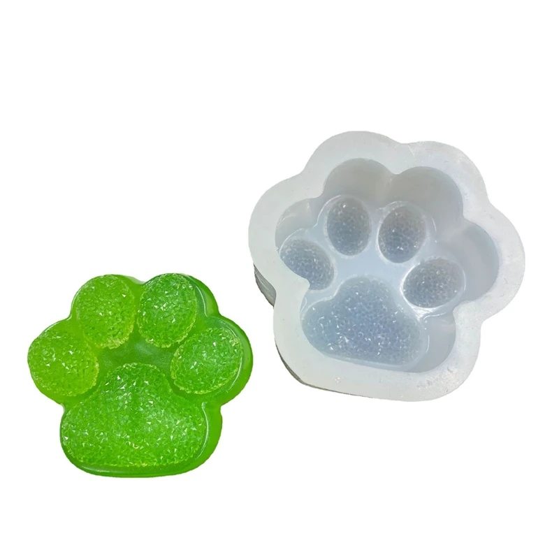 Diamant pour griffe chat, moule en Silicone, colle cristal à faire soi-même, matériau sable mouvant, diamant pour