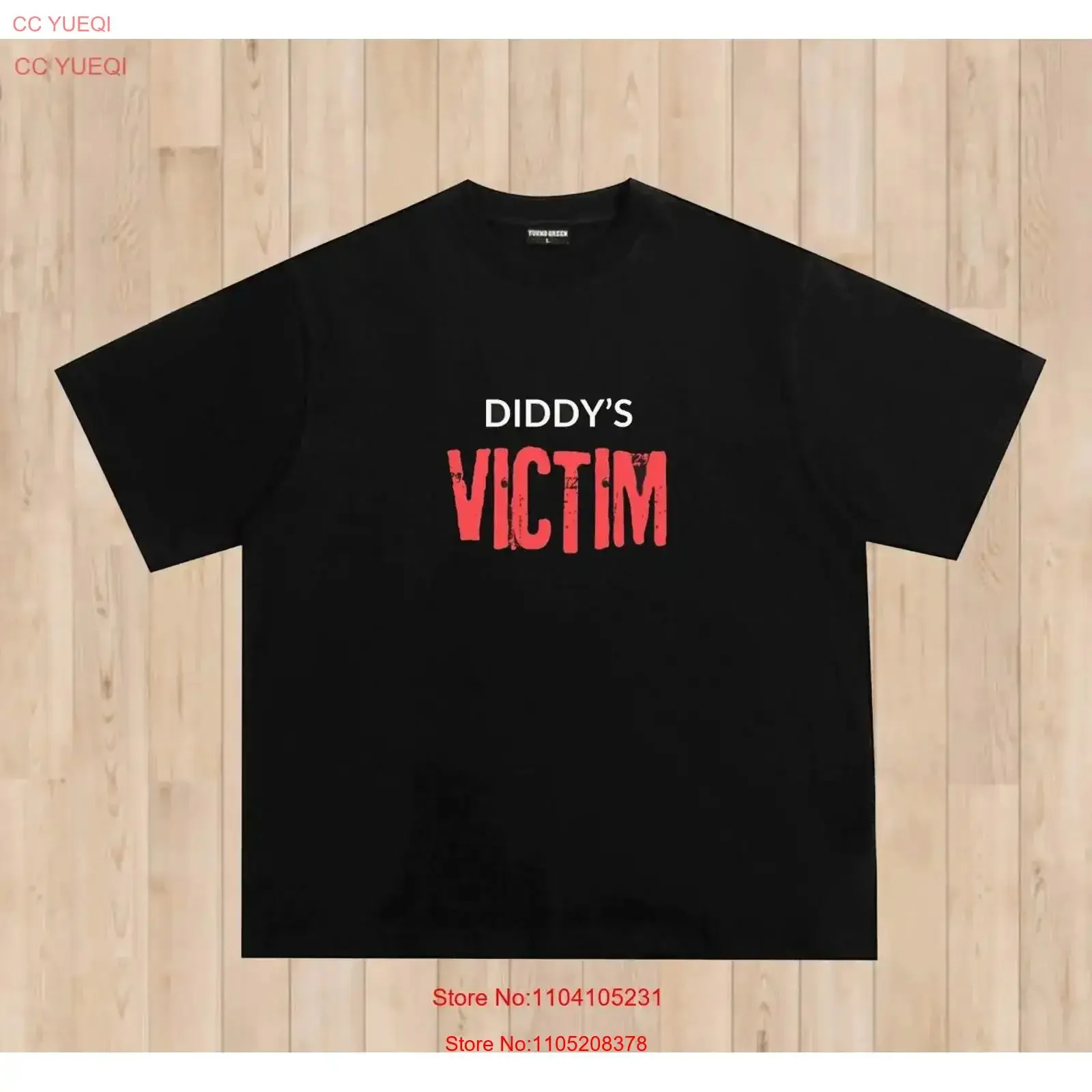 

Diddys Victim Aint No Party Like A Diddy Meme T shirt vintage Washed Stretched homme Comfortable Versatile Casual