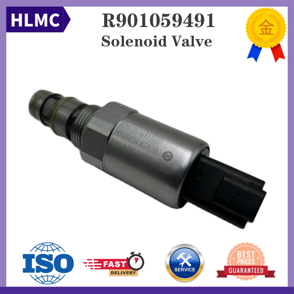 

For Excavator Accessories Solenoid Valve Rexroth Electric Proportional Reducing Valve R901059491 12V