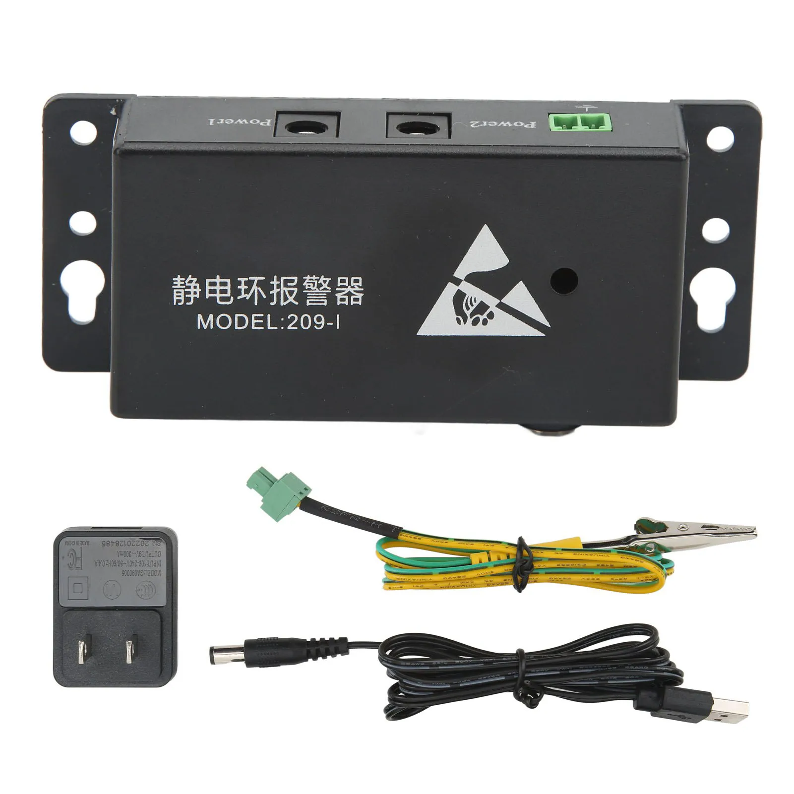 ESD حزام مراقب ESD حزام الخصر رصد على الانترنت إنذار كهرباء مكافحة ساكنة معصمه أداة مجموعة أدوات ESD حزام الخصر رصد