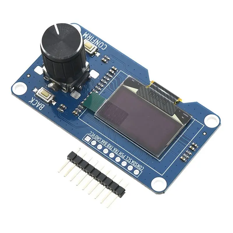 A53M-3X Oled Display Screen Combined With EC11 Rotary Encoder Module IIC Interface For Arduino 1.3Inch