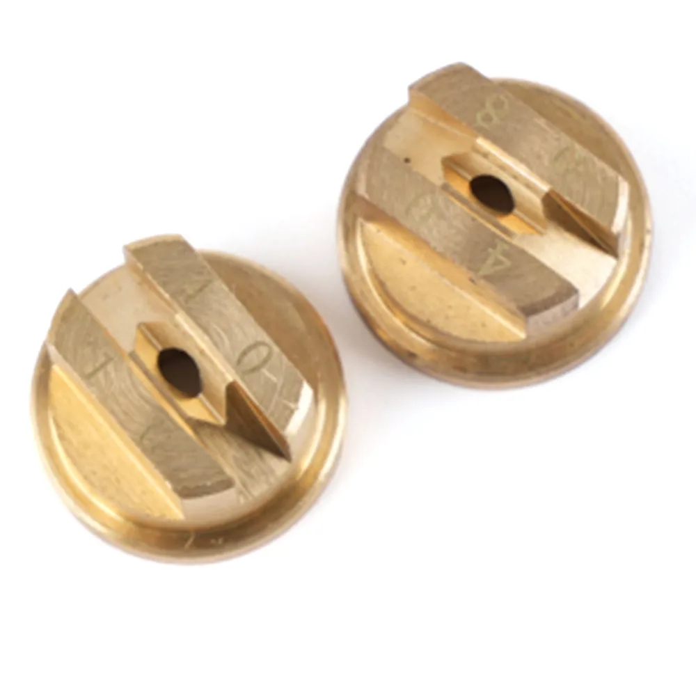 YS High Pressure Agricultural Spray Bar Spray Nozzle, Brass TP Air Jet Flat Fan Nozzle