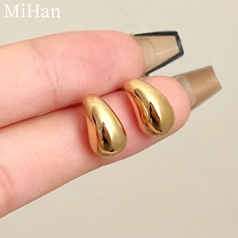 

Fashion Jewelry 925 Silver Needle Sweet Korean Temperament Metal Earrings For Women 2023 Trend New Simply Design Ear Accessories