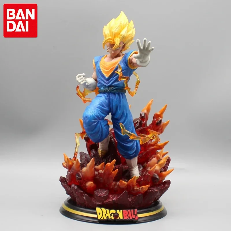 Dragon Ball Anime Figure 25cm Vegetto Action Figure Model Pvc Statue Figurine Doll Collection Room Ornament Toy Birthday Gift