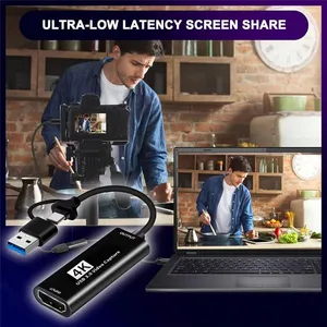 MZX-Video Capture, USB 3.0, A, Loại C, HDMI, Capture 4K, Grabber HD, Capture Get, Recording Streaming Record 10 Tấm chụp mới bán hàng chính - №9