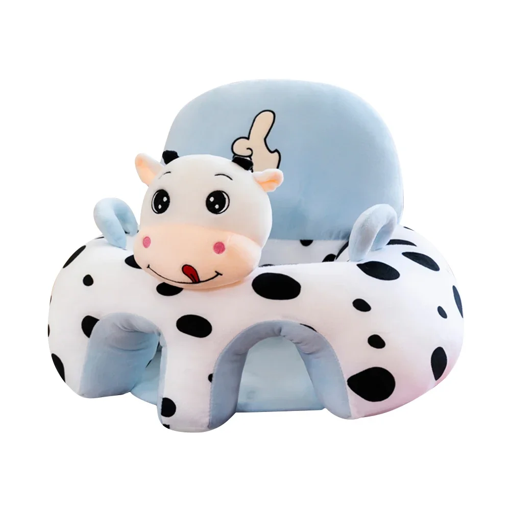 Coprisedile per divano per bambini Cartoon Learning To Sit comodo senza cotone