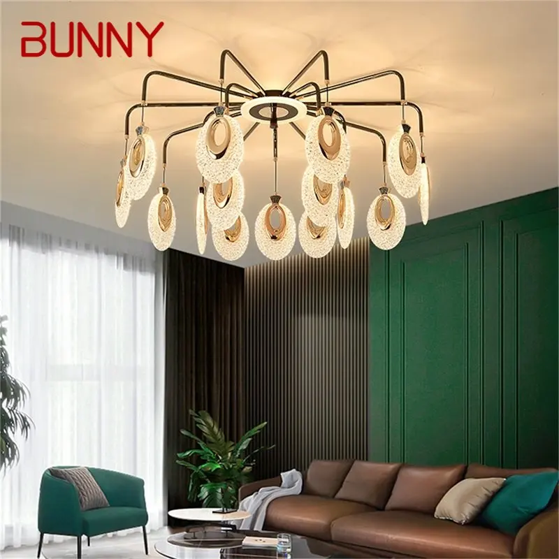 

BUNNY Nordic Branch Ceiling Light Modern Creative LED Lamps Fixtures Home for Living Dinning Room