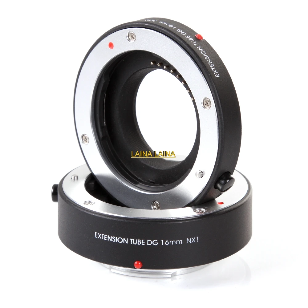 Tubo de Extensão Macro AF FOTGA com Foco Automático 10mm 16mm DG para Câmera Samsung NX