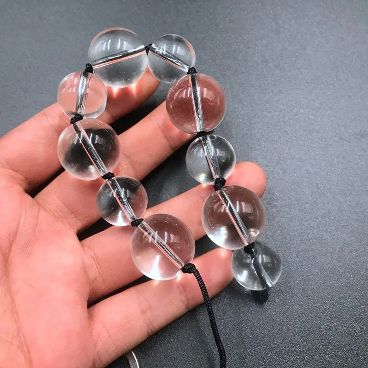 

2025 new health massage pure hand-woven glass beads