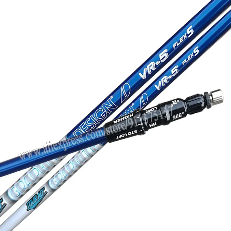Golf Shaft Tour AD VR-5 Graphite Shaft Golf Driver Series Flex R1/S Free Assembly Sleeve and Grips Golf Accessories