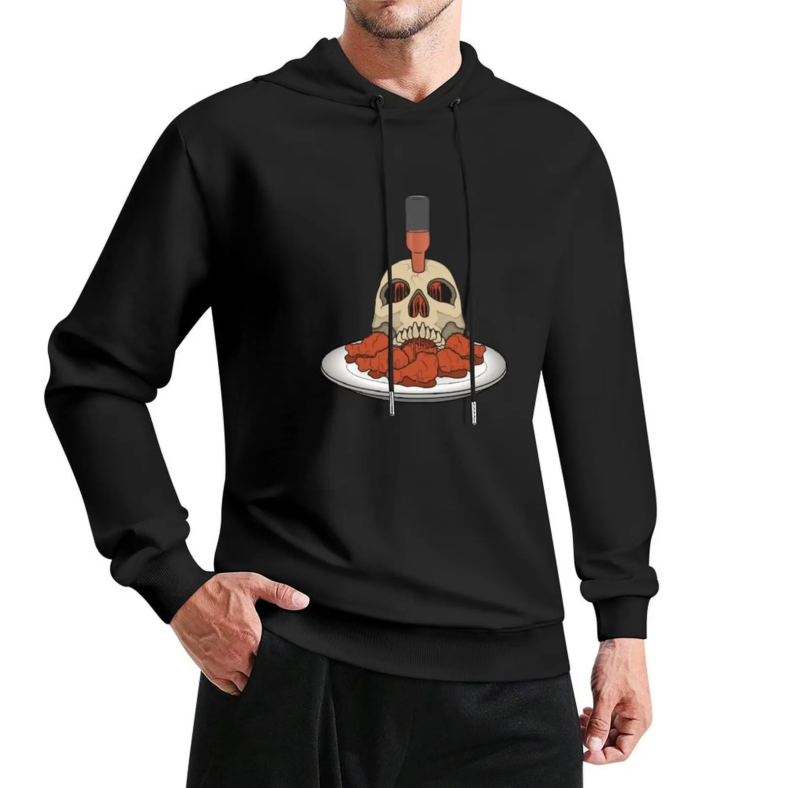 

DETHDRIP Pullover Hoodie men's sweat-shirt set men's winter sweater hoodies and sweatshirts new